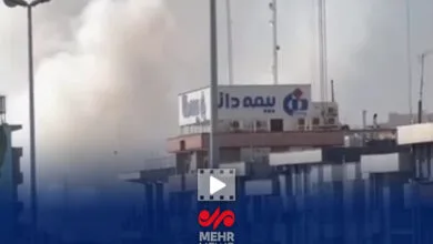 حمله موشکی به نمایندگی شرکت ایران خودرو