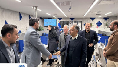 بازدید مدیرعامل بانک تجارت از مرکز ارتباط مشتریان ۱۵۵۴ بازدید مدیرعامل بانک تجارت از مرکز ارتباط مشتریان ۱۵۵۴